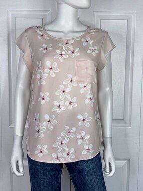 RW&CO women's floral short-sleeved medium